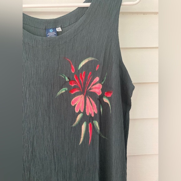 Hibiscus Collection Hawaii | Sleeveless Rayon Sundress One Size - Picture 3 of 5
